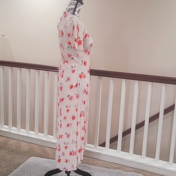 ⚘️BILLABONG FLORAL   MIDI WRAP DRESS - Picture 8 of 12